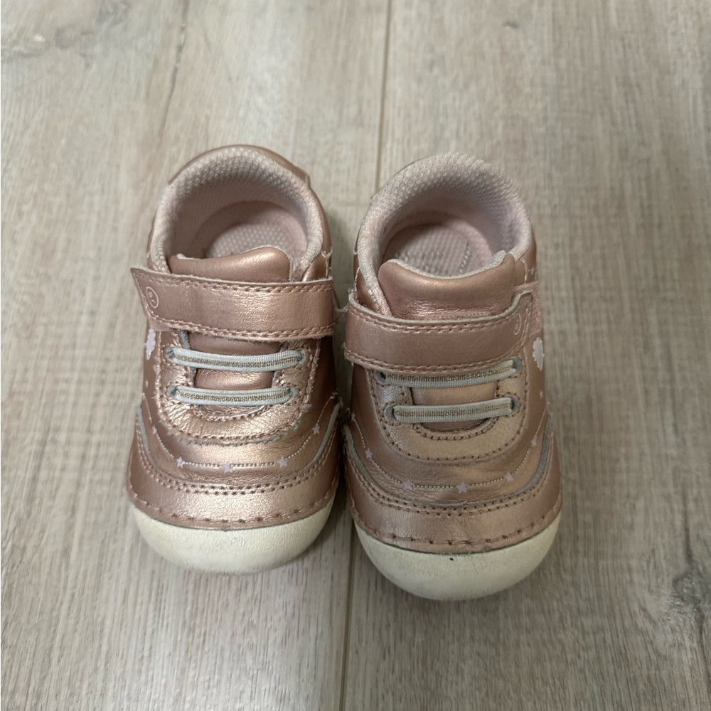 Stride Rite baby girl first walker shoes